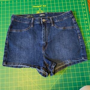 Wild Fable Medium Blue High Rise Stretch Shorts